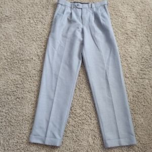 Men's Croft and Barrow Gray Pleated Dress Pants